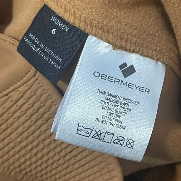 OBERMEYER Jinks ITB Softshell Pant Size 6 Brown NEW Ski Snow Winter Outdoors - Picture 10 of 12